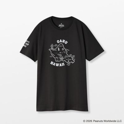 OAHU MAP TEE | SNOOPY'S SURF SHOP/スヌーピーズサーフ