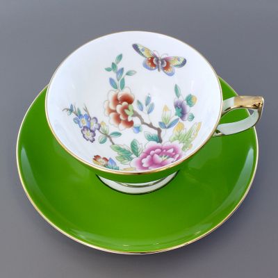 Aynsley China - エインズレイ カップ&amp;ソーサー 5セット Amazon.co.jp: Aynsley カップ&ソーサー 5点セット エリザベス