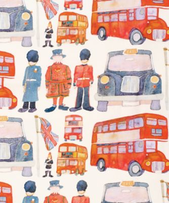 ★クッションカバー　Ｌｏｎｄｏｎ　Ｓｋｅｔｃｈ