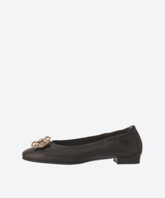 t.inaba (Women)/ティー.イナバ フラットシューズ 2509 ブラック 靴【三越伊勢丹/公式】