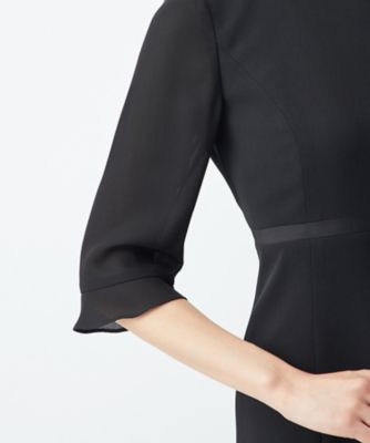 オールシーズン 喪服 礼服 フォーマル用 ロールカラージャケット ウエスト切替ワンピース 三越伊勢丹オンラインストア 公式