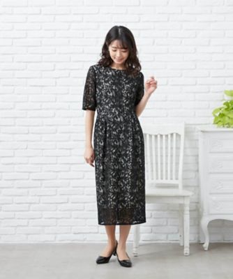 ボタニカル総レースタイトドレス ２００１１００ 三越伊勢丹オンラインストア 公式