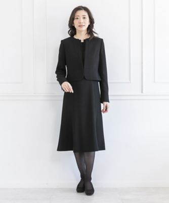 【美品】Rene フリルノーカラーコート ワンピース デニム フロントファスナー