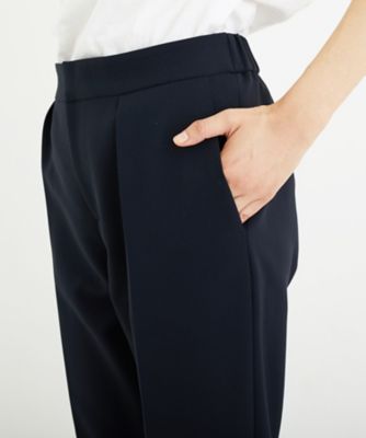 オンライン限定【お受験・説明会・学校行事】セットアップ用　ウエストゴムの洗えるネイビーパンツ