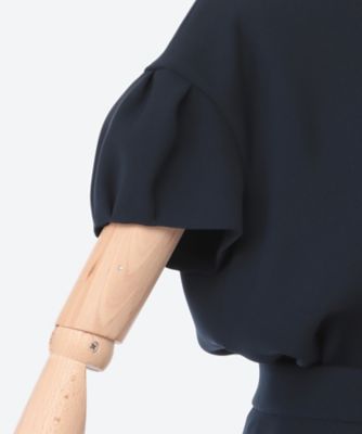 パフスリーブレイヤードレス YCD－123－870 | YOKO CHAN