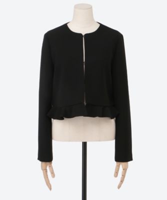 ペプラムショートジャケット YCJ－923－099 | YOKO