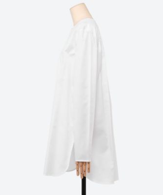 ロングスリーブバックギャザーブザムブラウス YCB－125