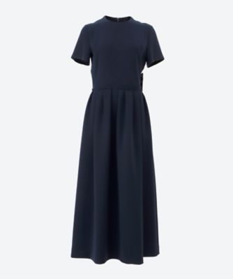 ＜YOKO CHAN＞ハーフスリーブウエストタックバックボウドレス　ＹＣＤ―１２５―９７１