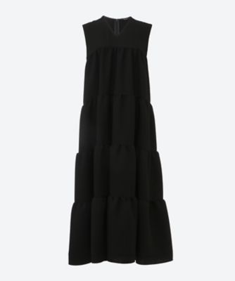 ＜YOKO CHAN＞Ｖネックティアードマキシドレス　ＹＣＤ－２２５－９７９