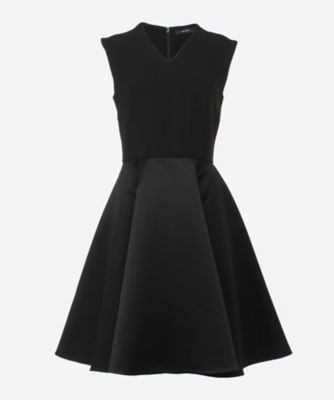 ＜YOKO CHAN＞Ｖネックサーキュラードレス　ＹＣＤ－２２５－９８０