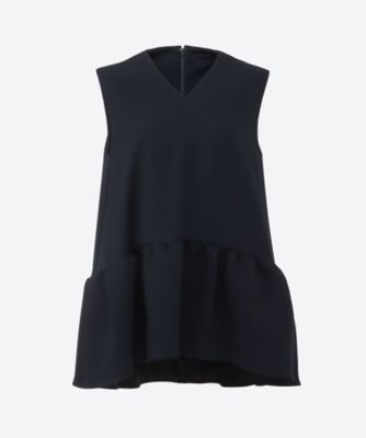 【akk】YOKO CHAN ブラック ノースリーブ ブラウス　36 akk】YOKO CHAN ブラック ノースリーブ ブラウス 36 akk】YOKO