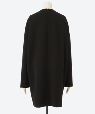 ロングスリーブドロップショルダーパールドレス YCD－225