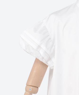 パフスリーブオーバーサイズコットンブラウス YCB―225―481