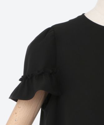 ※カボチャ ※プロフ確認お願いします専用 ヨーコチャン Fブラック フォーマル ポイントカラーイレギュラータックスリーブブラウス YCB