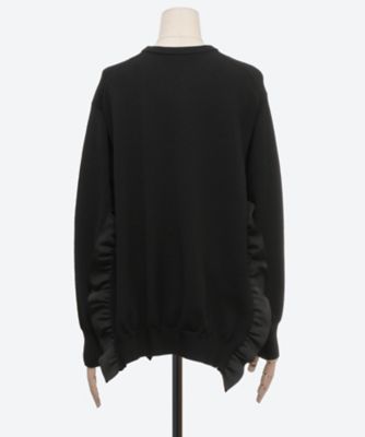 サイドフリルニット YCN―625―098 | YOKO CHAN/ヨーコ チャン