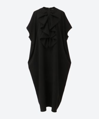 ボリュームラッフルドルマンスリーブマキシドレス YCD―325