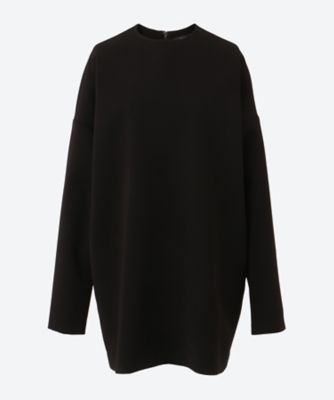 YOKO CHAN/ヨーコチャン ロングスリーブドロップショルダーショートドレス YCD―325―006 Black ワンピース・ドレス【三越伊勢丹/公式】