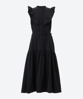 ＜YOKO CHAN＞フリルヨークミディドレス　ＹＣＤ－３２５－００８