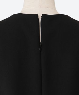 ボリュームラッフルパールスリットラインブラウス YCB－425