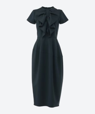 ＜YOKO CHAN＞ボリュームラッフルミドルレングスバルーンドレス　ＹＣＤ―１２６―０１９