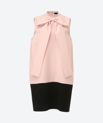 ＜YOKO CHAN＞ボトルネックロングリボンドレス　ＹＣＤ―１２６―０２３