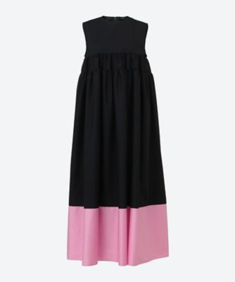 ＜YOKO CHAN＞ギャザーコットンマキシドレス　ＹＣＤ―１２６―０２５