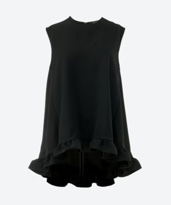 ＜YOKO CHAN＞ノースリーブフリルブラウス　ＹＣＢ―１２６―５２３