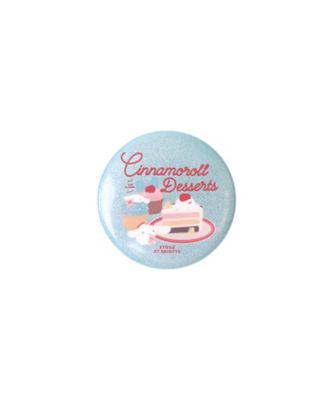 シナモロール×Ｅｔｏｉｌｅ　ｅｔ　Ｇｒｉｏｔｔｅ　グリッター缶バッジ