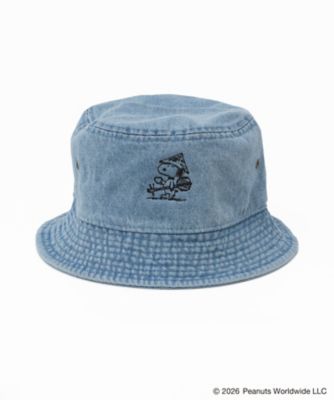 ハルサー スヌーピー 刺繍 バケットハット キッズ | HABUBOX/ハブ
