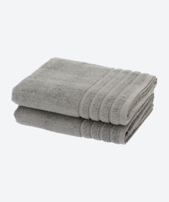 ＜Micro Cotton＞７２１９【年明届】福袋１　バスタオル２枚セット　グレイ【福袋】