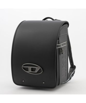 DIESEL (Baby&Kids)/ディーゼル 【送料無料】【２０２６年２月中旬以降届】ＭＥＴＡＬ　Ｄ－ＭＡＲＫランドセル　ブラックカーボン