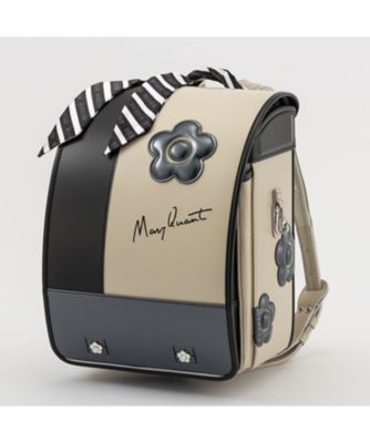 MARY QUANT (Baby&Kids) /マリークヮント 【送料無料】【2026年2月中旬以降届】デイジーストライプランドセル ブラック