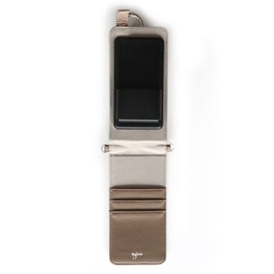 三越伊勢丹別注ｖｅｒｔｉｃａｌ　ｚｉｐｐｈｏｎｅ　ｃａｓｅ　ｓｈｏｕｌｄｅｒＭ　ＭＩ０２＿００１＿０２