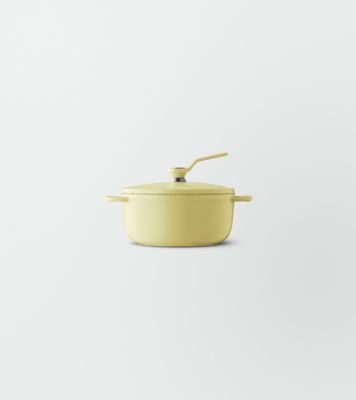 ＜VERMICULAR＞オーブンポット２　ＭＩＮＩ（１４ｃｍ）【マットカモミールイエロー】（セルフスタンディングリッド））