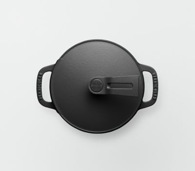 オーブンポット２　ＭＩＮＩ（１４ｃｍ）【マットブラック】（セルフスタンディングリッド）