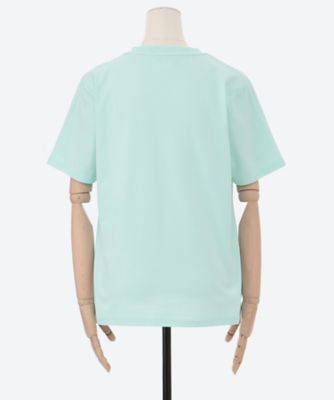 ★花柄刺しゅう入り半袖Ｔシャツ（クローバー）