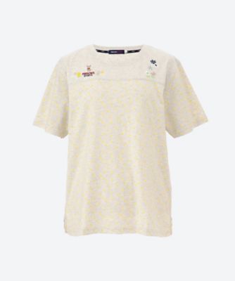 パーソンズスポーツ(Women/大きいサイズ)/パーソンズスポーツ ★ワンポイント刺しゅう入り半袖Ｔシャツ（クローバー）