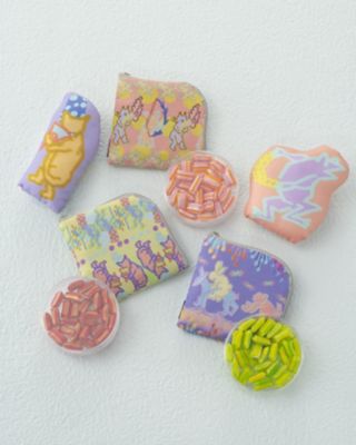​【希少・極美品】EVISU 5連ポケット ボディバッグ カラフルカモメプリント カモメ刺繍 デニム クロスボディバッグ – EVISU