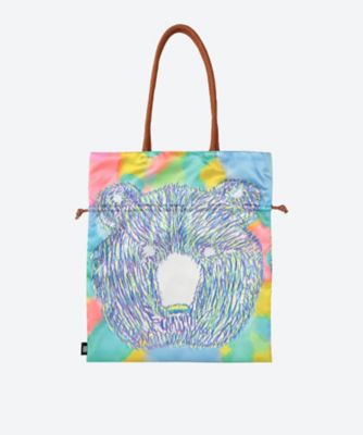 サテン巾着トートバッグ SKTB－KIBORIKUMA＿A