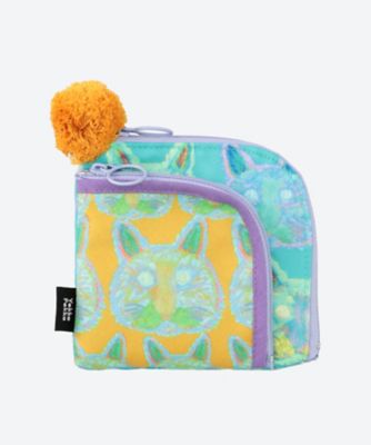 ＜YokkePokke (Women)＞ミニウォレット　ＭＰ－ＢＥＡＲＣＡＴ＿Ａ