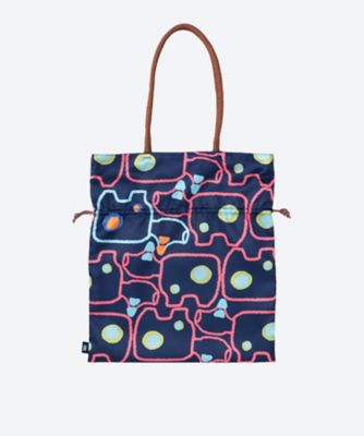 サテン巾着トートバッグ SKTB－AKABEKO＿C | YokkePokke