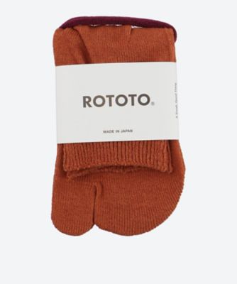 ROTOTO(R) (Women)/ロトト ソックス　ＷＡＳＨＩ／ＲＥＣＹＣＬＥＤ　ＣＯＴＴＯＮ　ＴＡＢＩ　ＡＮＫＬＥ　ＳＯＣＫＳ　Ｒ１５８２―２５１