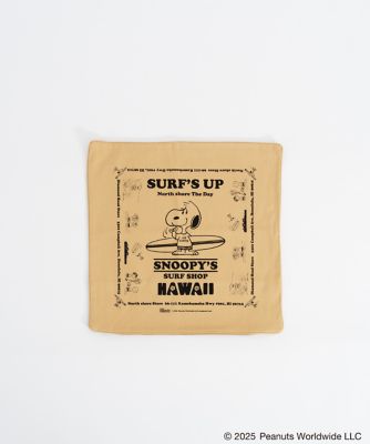 ＜SNOOPY’S SURF SHOP＞ＳＳＳ　ｃｕｓｈｉｏｎ　ｃｏｖｅｒ　ｍａｉｎ　ｍａｒｋ　マスタード