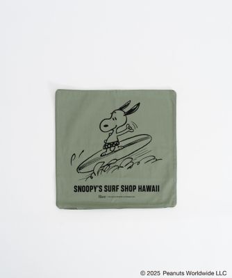 ＜SNOOPY’S SURF SHOP＞ＳＳＳ　ｃｕｓｈｉｏｎ　ｃｏｖｅｒ　ｓｕｒｆ　ｓｎ　リーフグリーン