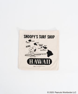 SNOOPY’S SURF SHOP/スヌーピーズサーフショップ ＳＳＳ　ｃｕｓｈｉｏｎ　ｃｏｖｅｒ　ｍａｐ　ナチュラル