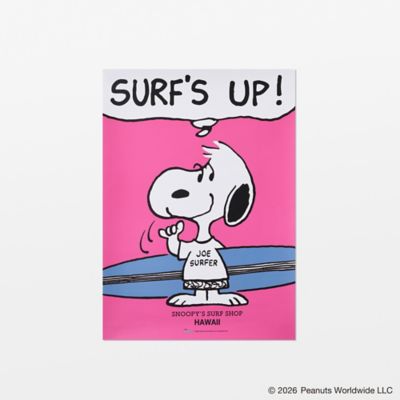 POSTER MAINMARK | SNOOPY'S SURF SHOP/スヌーピーズ