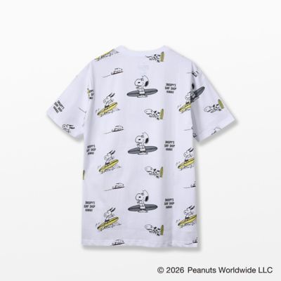 ALL－OVER PATTERN TEE | SNOOPY'S SURF SHOP