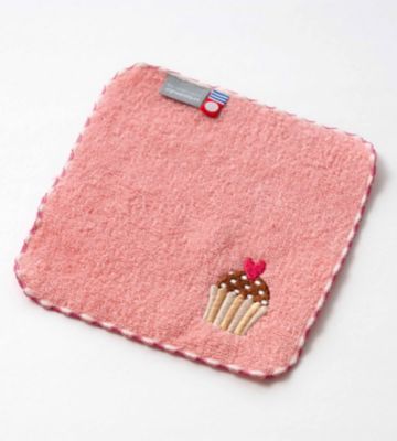 crescendo/クレシェンド LuLuかわいい ハンカチ 25-12 カップケーキ タオル【三越伊勢丹/公式】