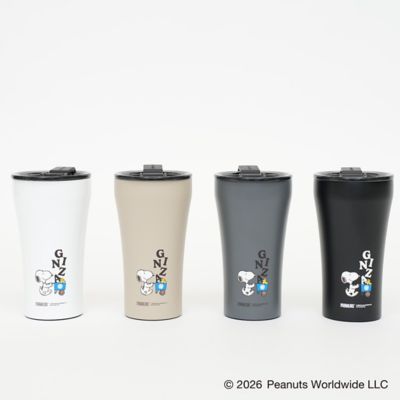 スヌーピーin銀座 U.S.A 2005 スヌーピー タンブラー STTOKE＞銀座三越限定 SNOOPYタンブラー「GINZA