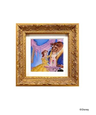 ☆【受注生産】＜ジュエリー絵画＞Disney 美女と野獣
